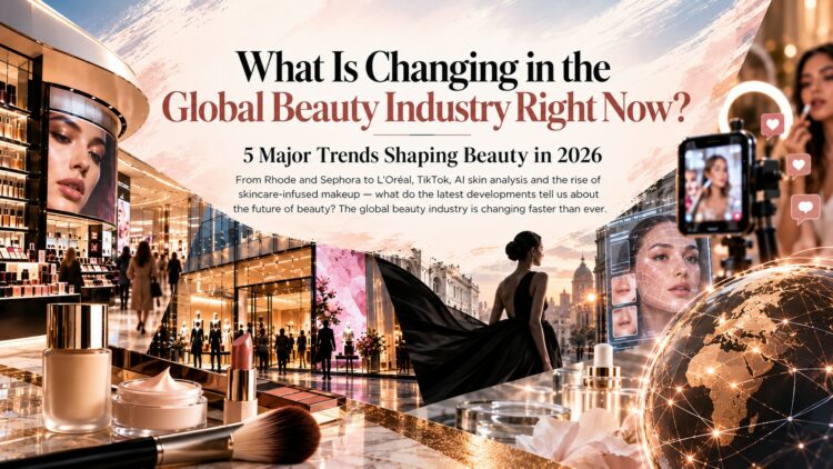 What Is Changing in the Global Beauty Industry Right Now? 5 Major Trends Shaping Beauty in 2026