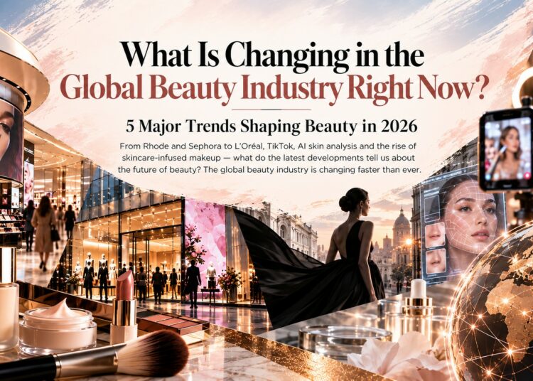 What Is Changing in the Global Beauty Industry Right Now? 5 Major Trends Shaping Beauty in 2026